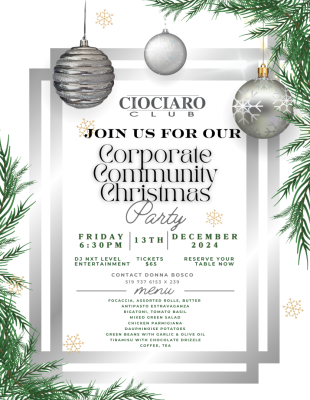 Corporate & Community Christmas Party 2024